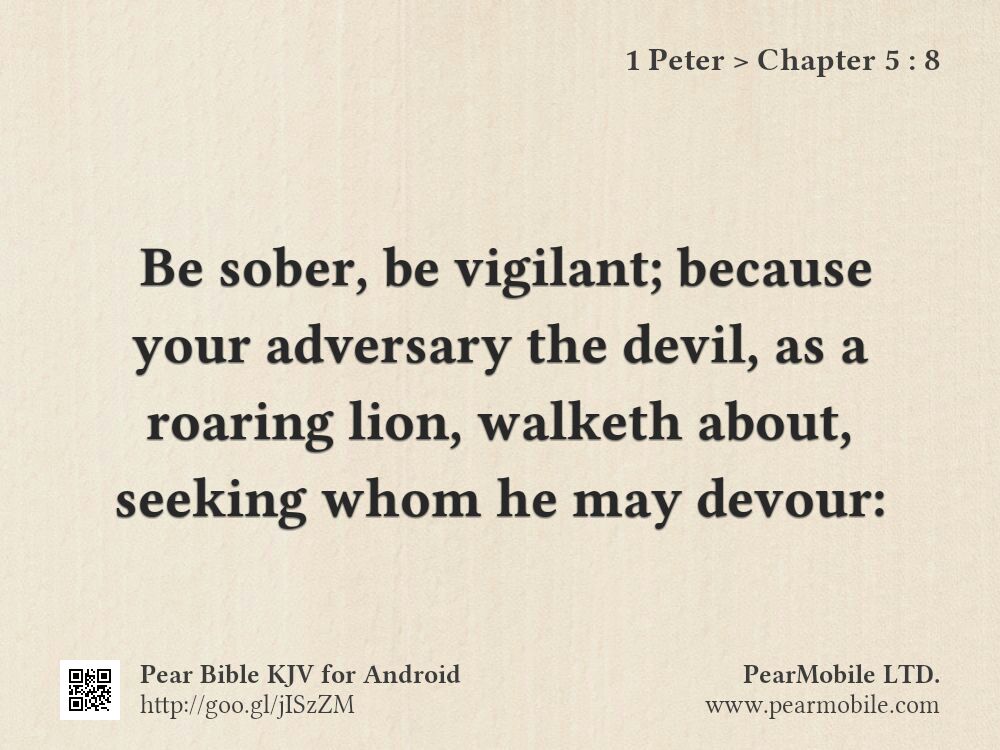 1 Peter, Chapter 5:8